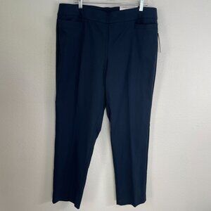 NEW Liz Claiborne Career Womens 18 Straight Leg Pants Secretly Slimming Comfort
